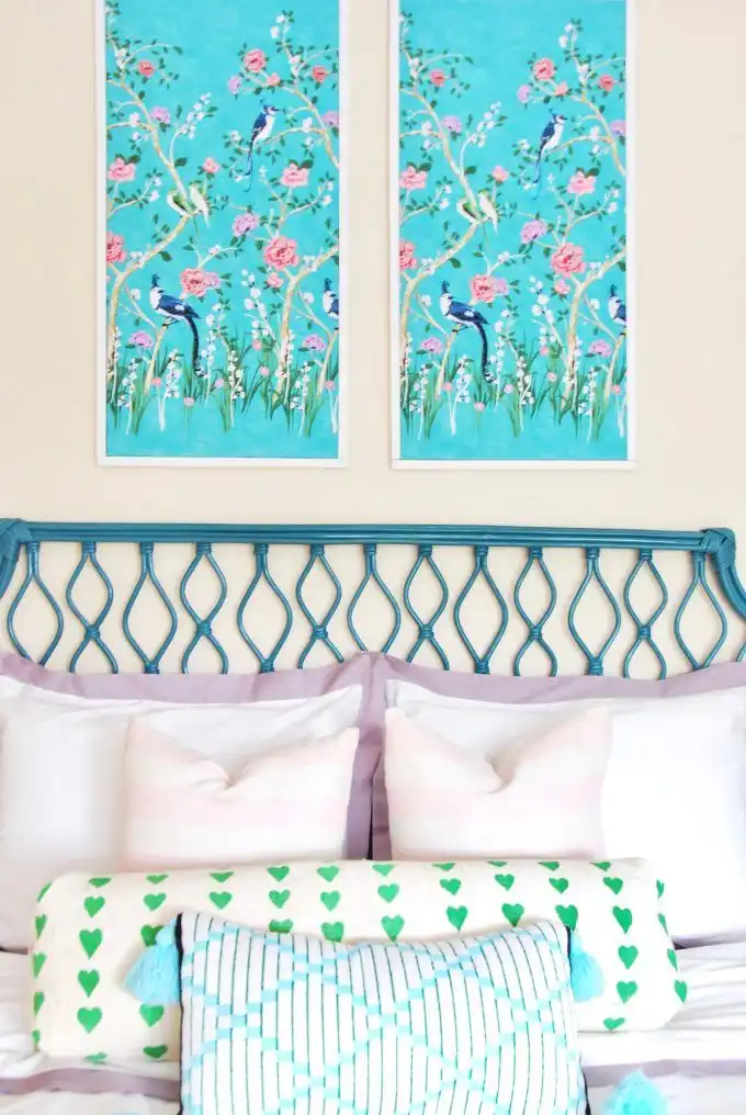 DIY boho wall art