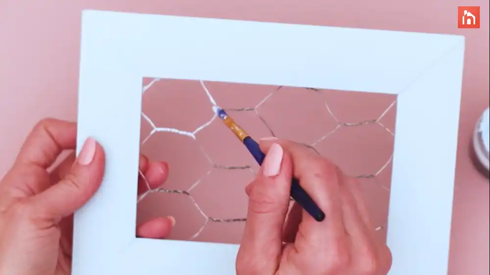 DIY chicken wire frame 23