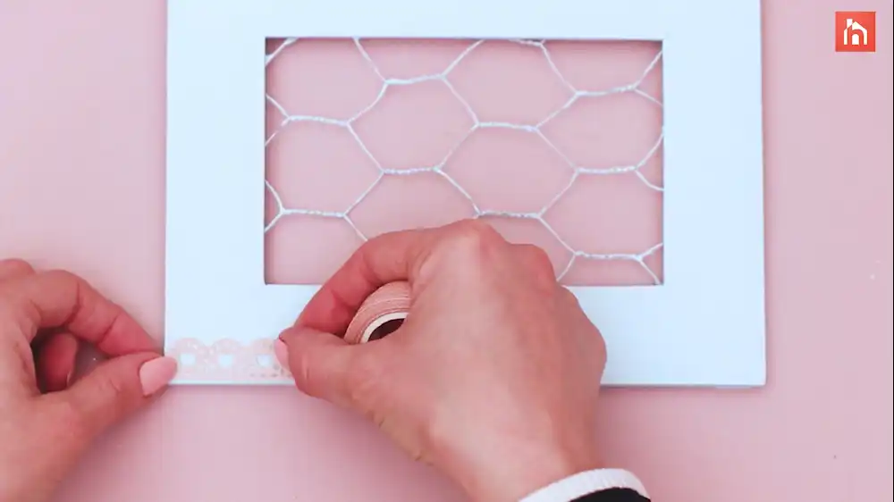 DIY chicken wire frame 35