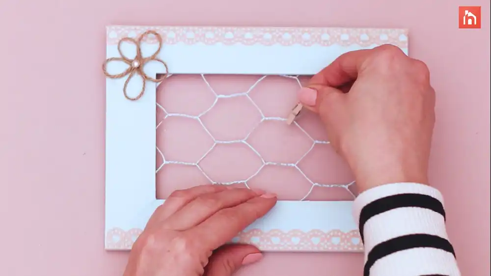 DIY chicken wire frame 42