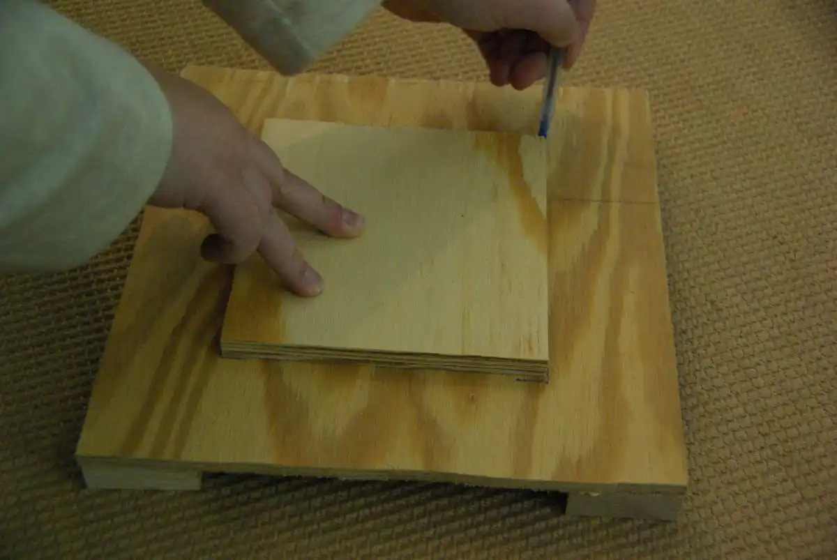 DIY coat rack building steps 3