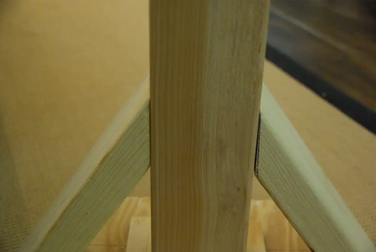 DIY coat rack building steps 9