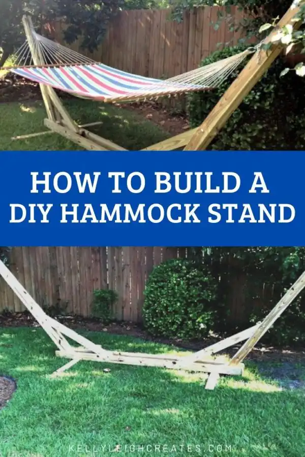 Making a DIY hammock stand