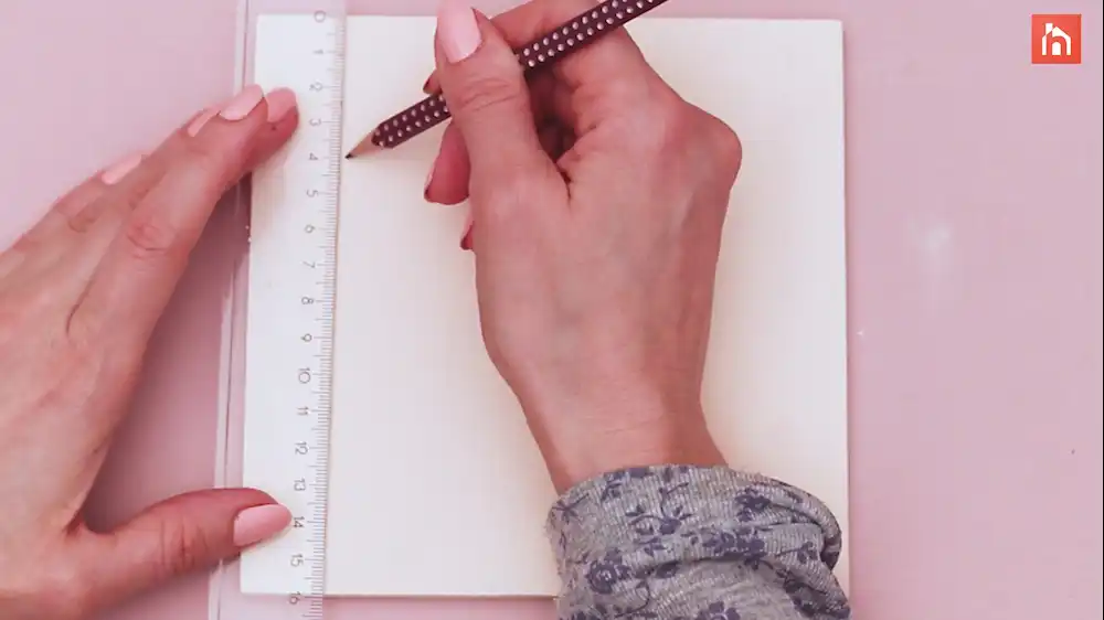 DIY heart nail string art 6
