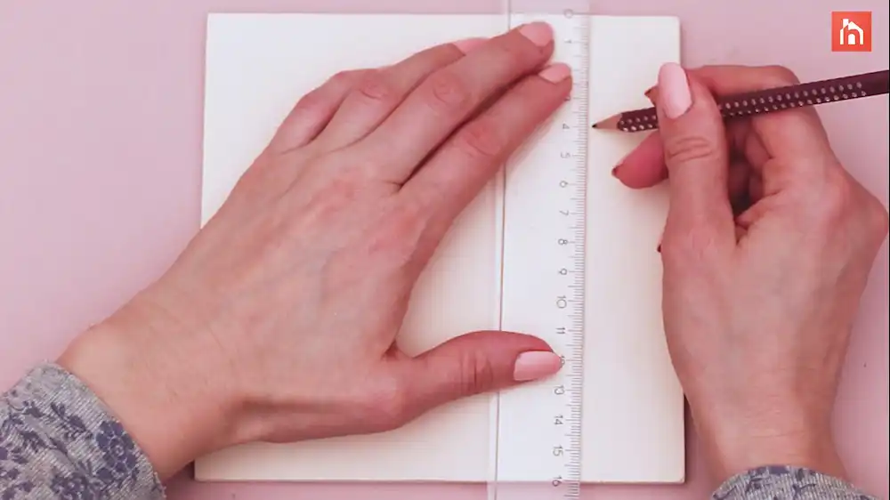 DIY heart nail string art 7