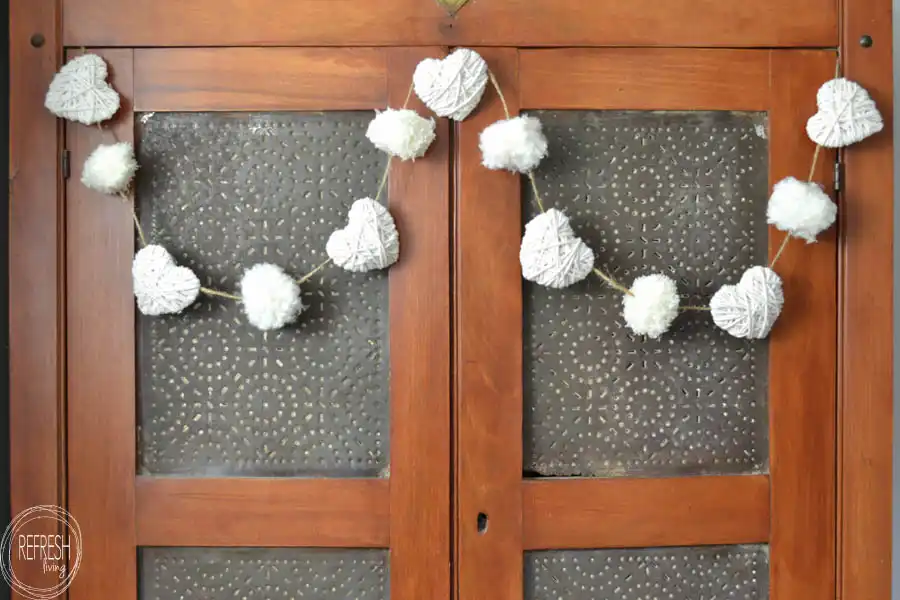 DIY valentines day neutral farmhouse