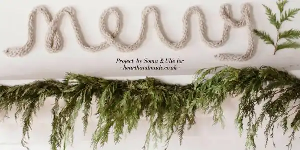 DIY wall art Christmas