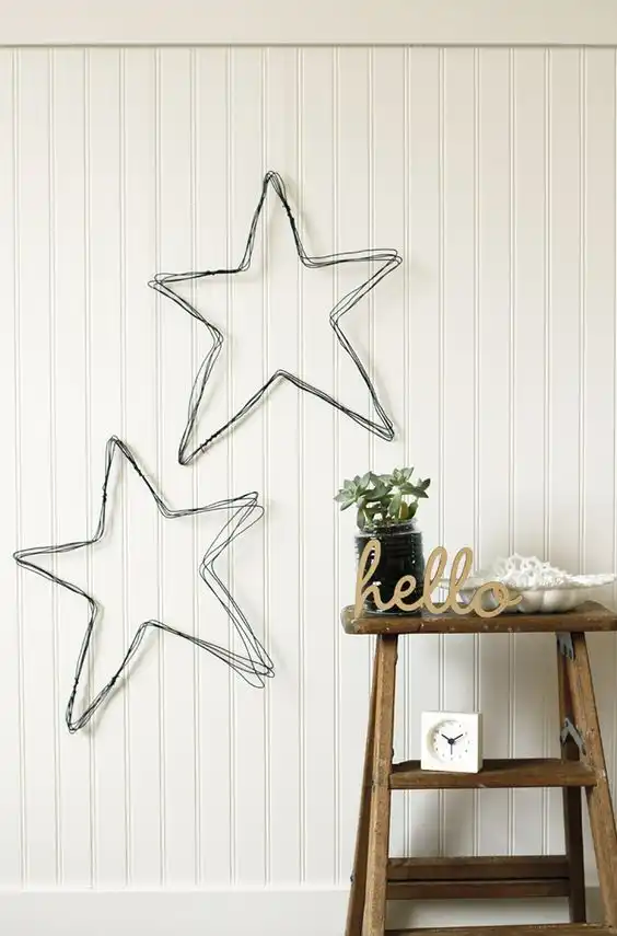 DIY wire star