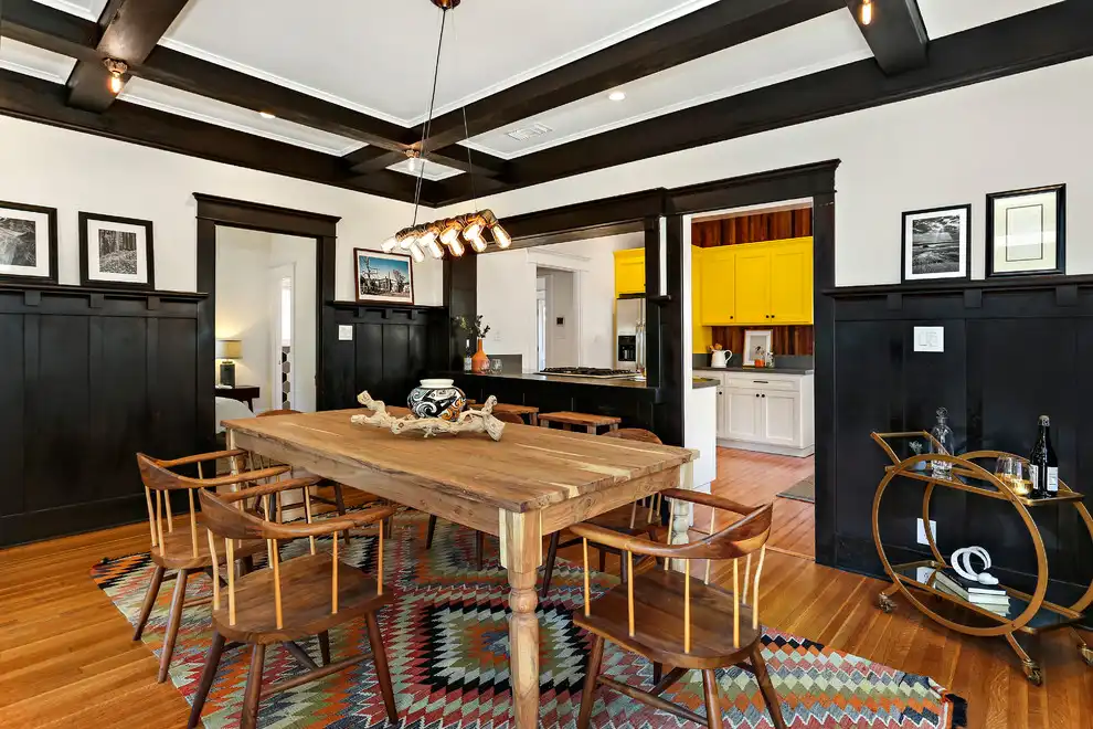 Dark Wainscoting
