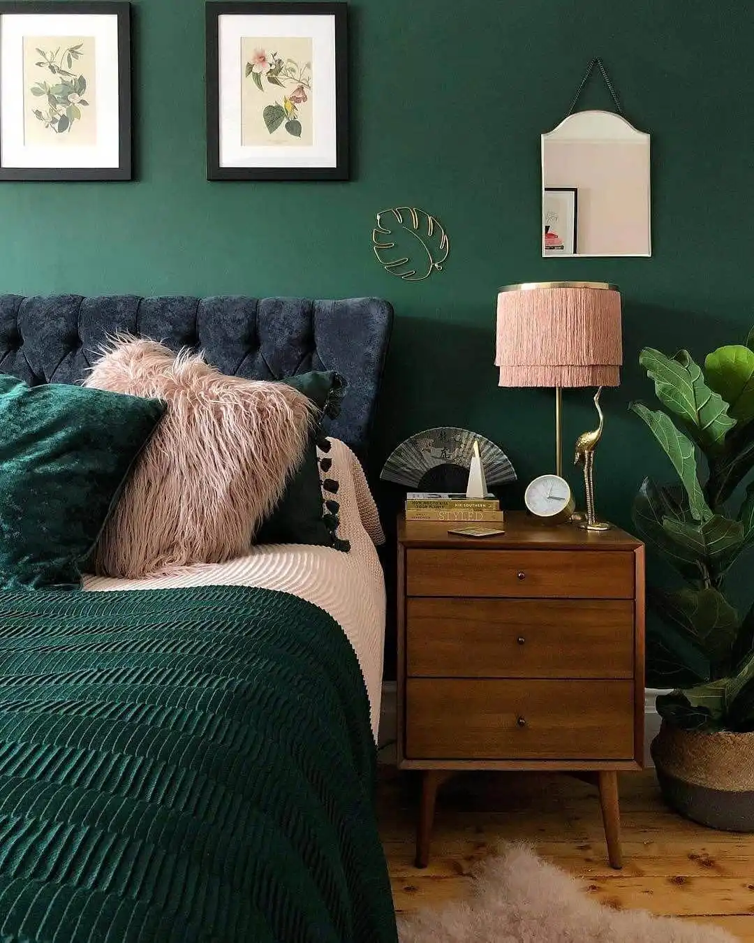 Dark and Moody Jewel Tone Color Scheme