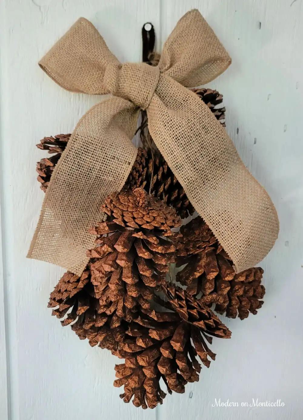 Decorate with Pinecones