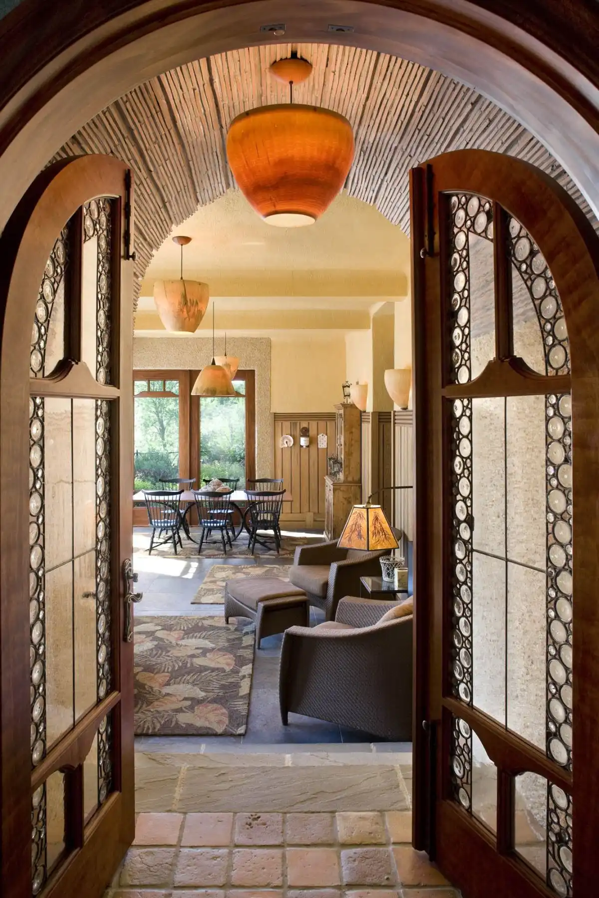 Decorative French Doors
