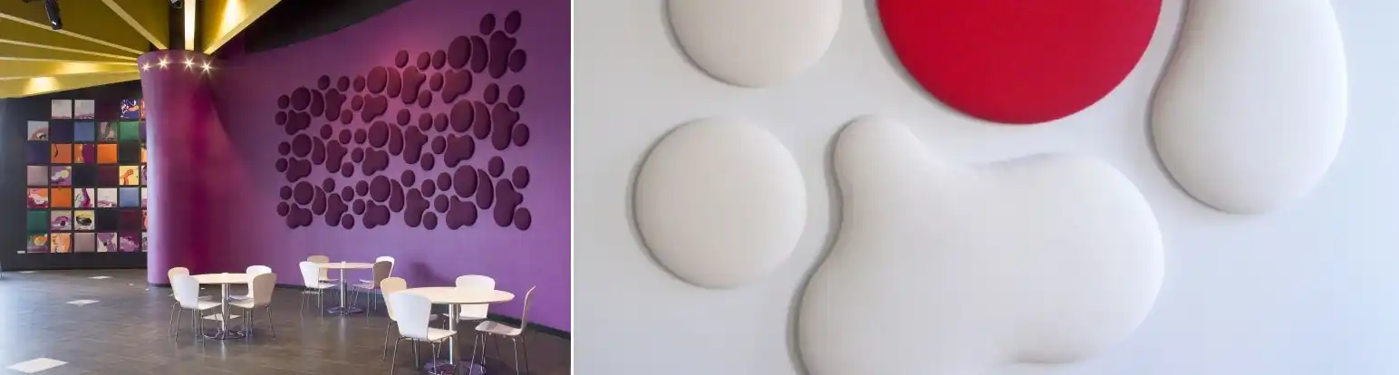 Decorative Sound Absorbing Wall Panels
