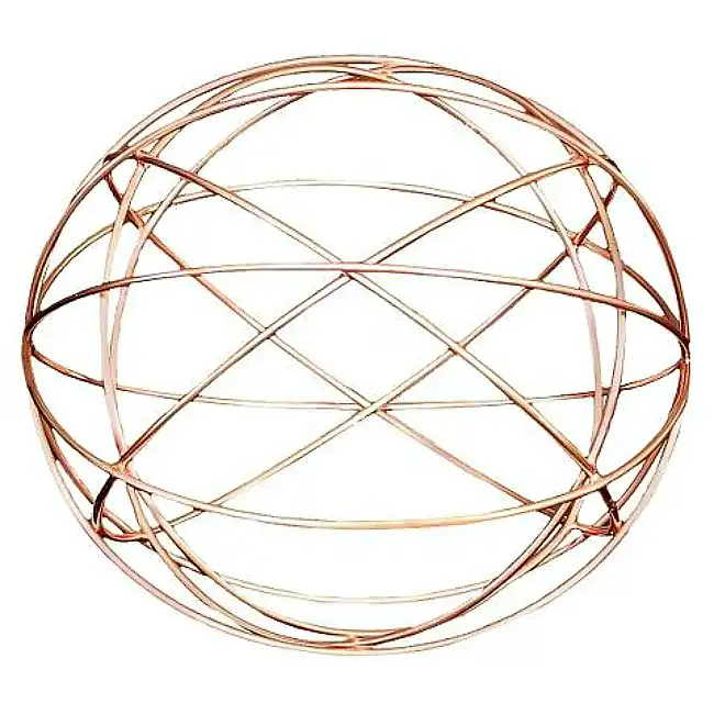 Decorative copper ball