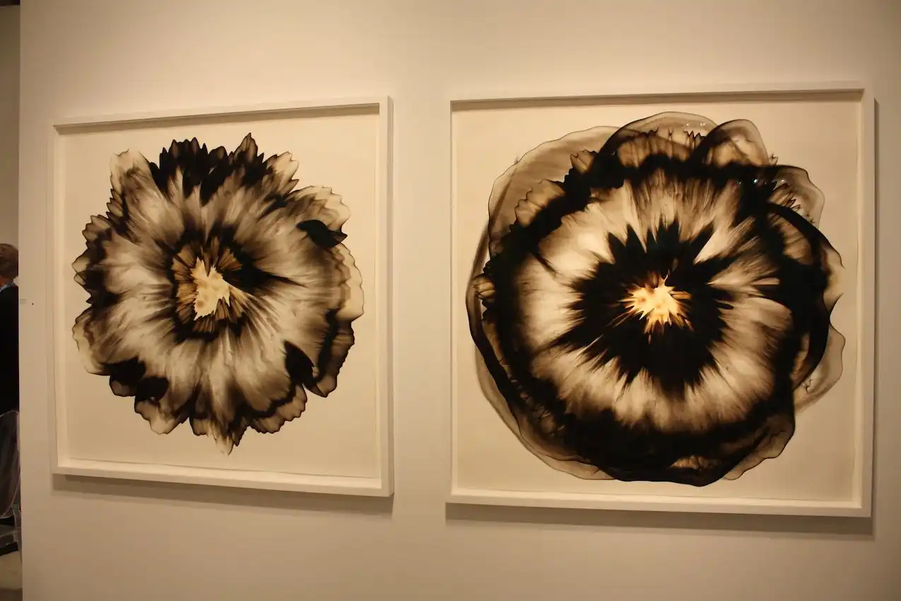 Mitchell spent the bulk of his career as a ceramic artist before turning to smoke as a medium.