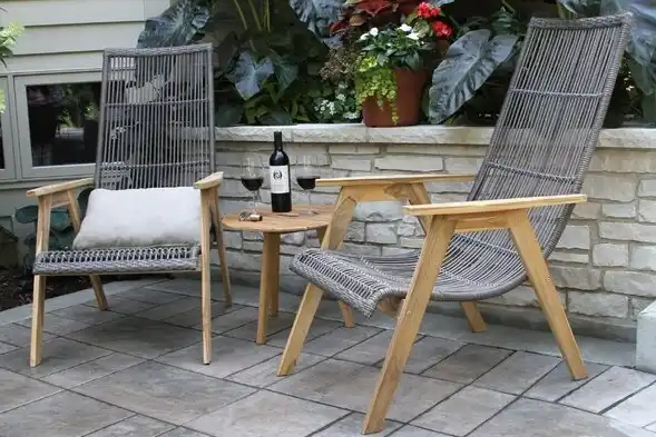 Devair Teak Patio Chair with Cushions