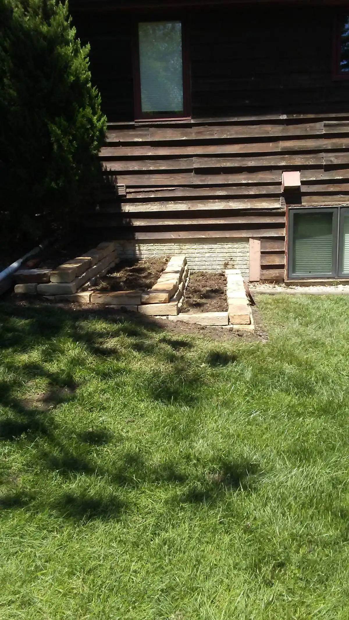 Dig side trenches
