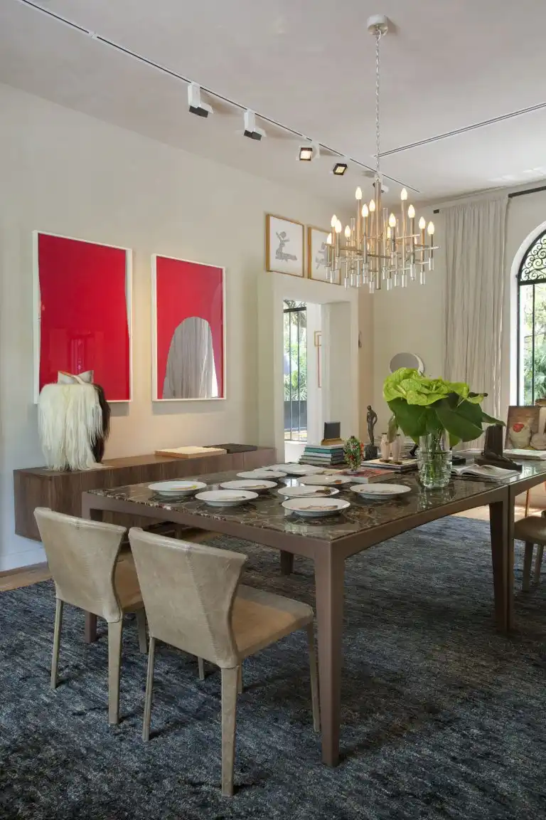 Dining Room by Gisele Taranto Marble Top