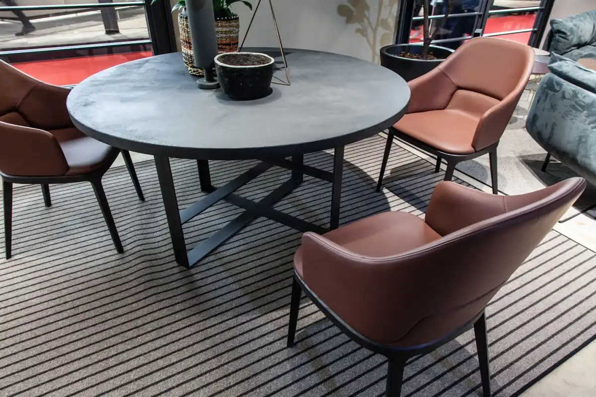 Doa Frag Alessandro Dubini Leather Chairs