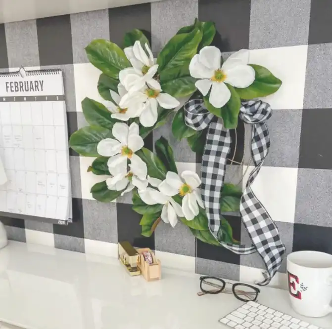 Magnolia Farmhouse Wreath