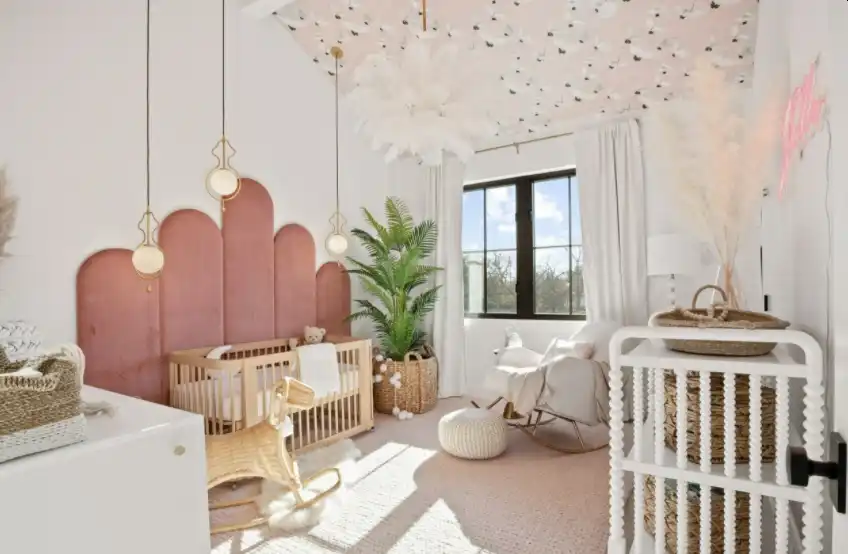 Dream nursery room interior design