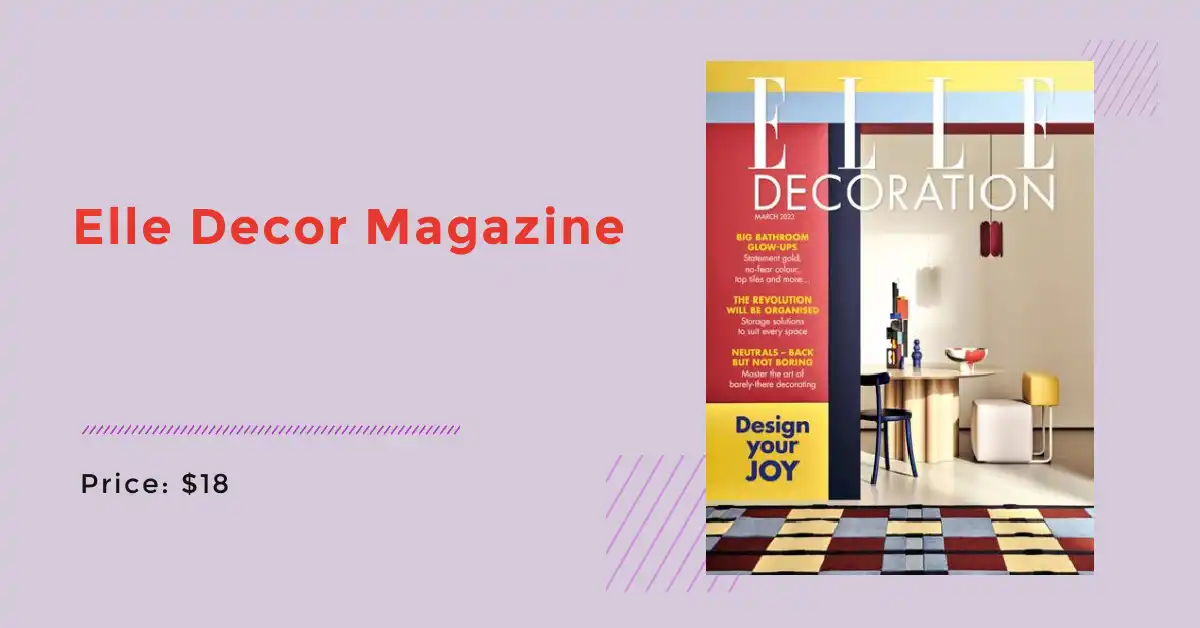 Elle Decor Magazine
