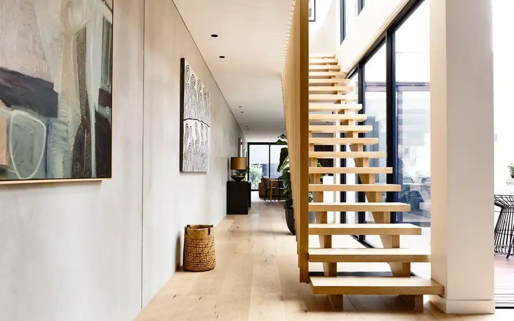 Elwood Townhouse in Australia by InForm Stairs