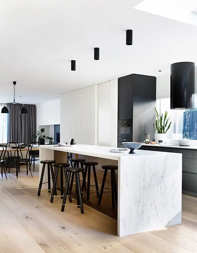 Elwood Townhouse in Australia by InForm kitchen