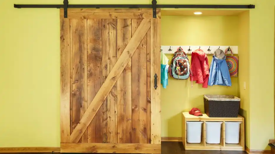 Entryway Sliding Barn Door