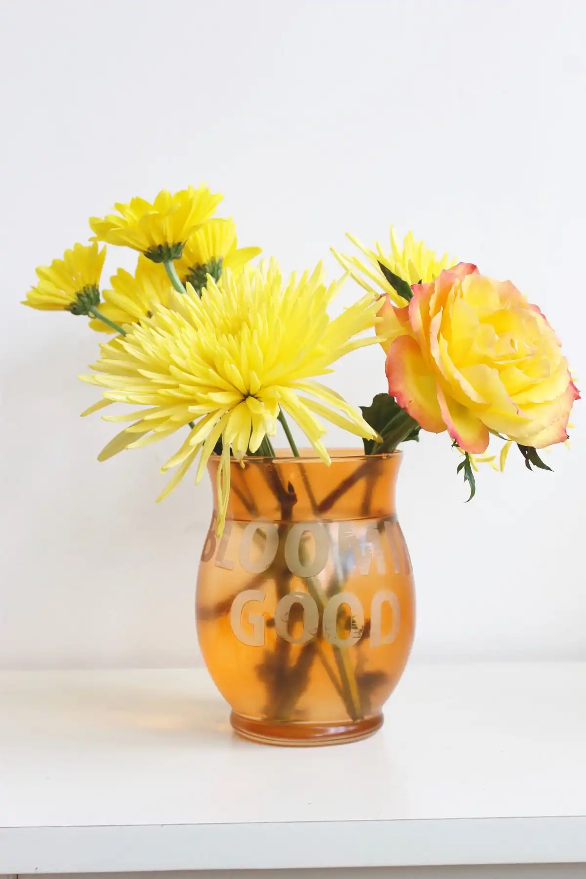 Etching Words into Glass Bottles