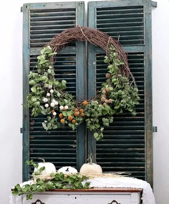 Large DIY Farmhouse Wreath