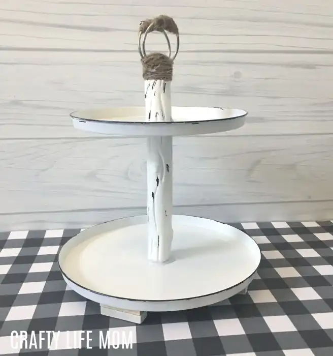 Farmhouse tired tray