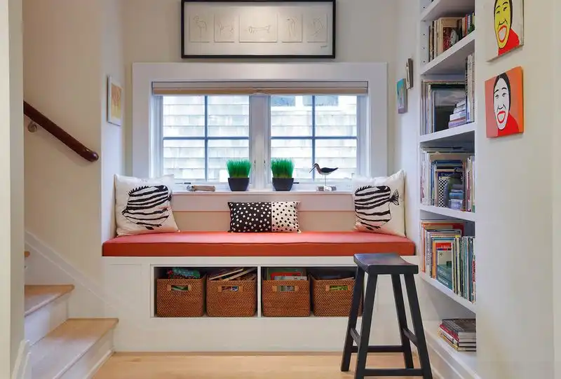 Favorite corner reading with natural light