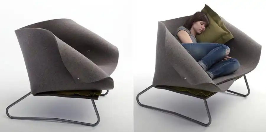Felt chair design