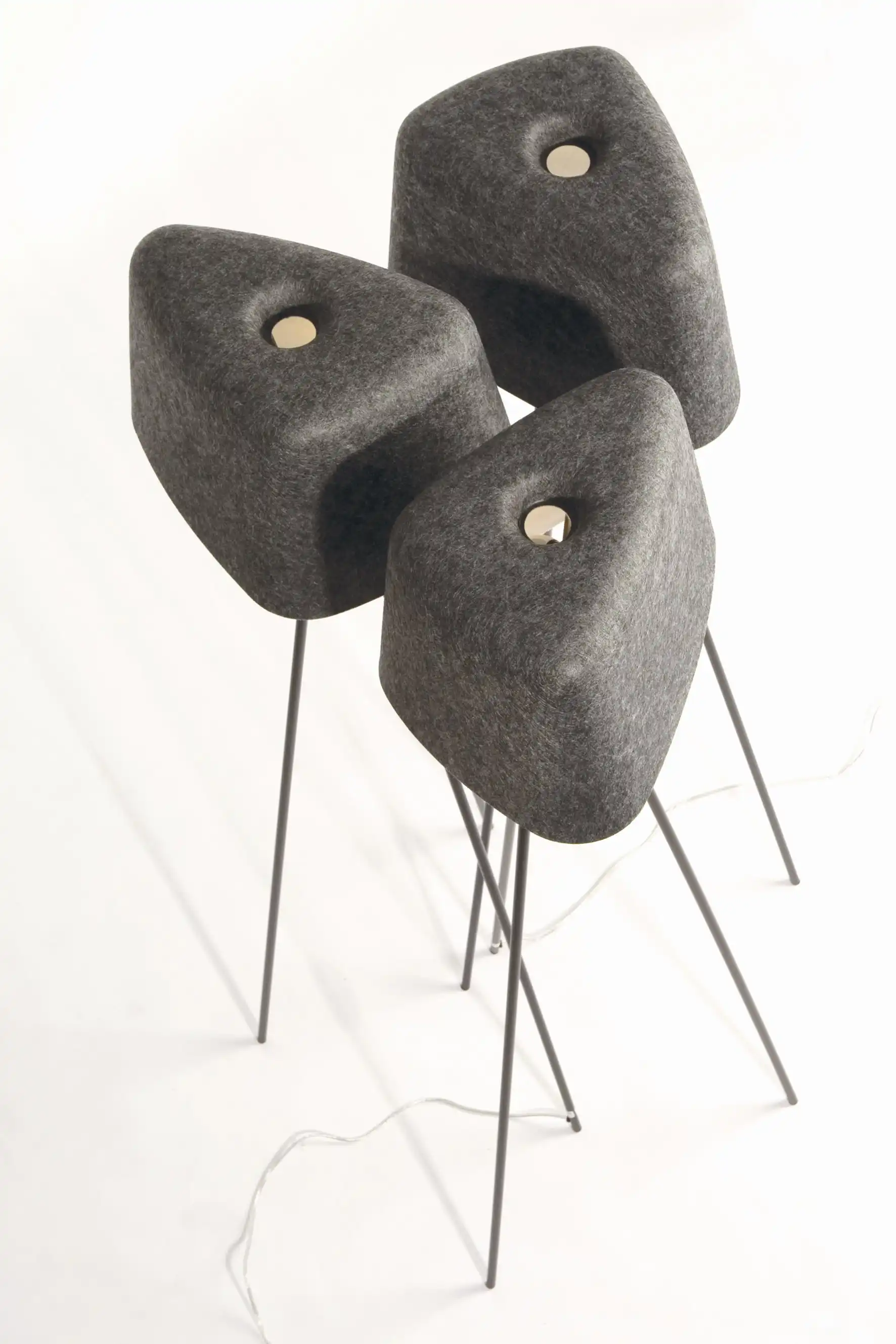 Felt floor lamp