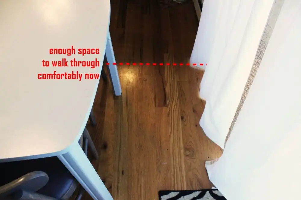 Feng Shui Dining Table-The first adjustment I made was quick