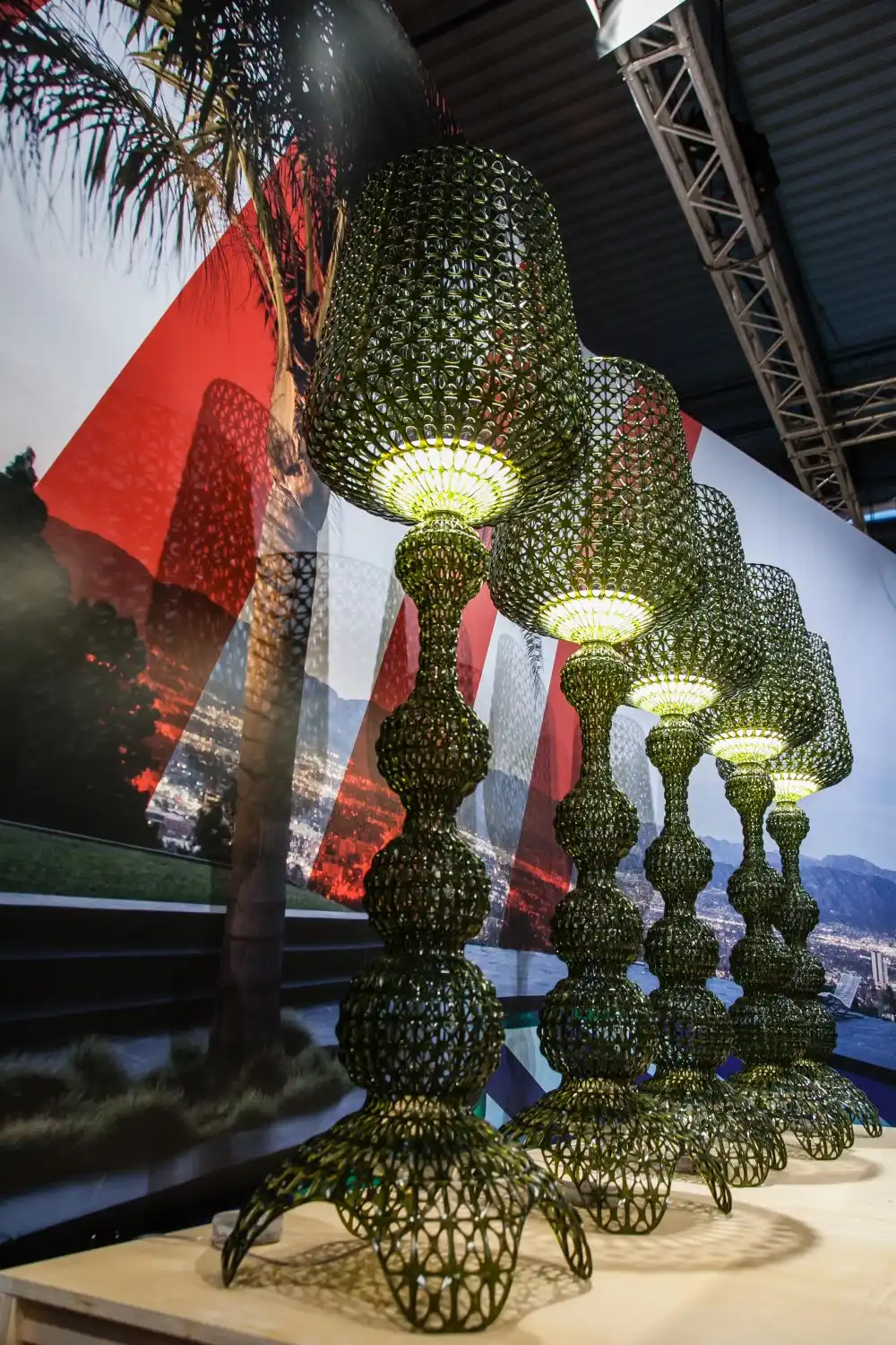 Ferruccio Laviani KabuKi Floor Lamp
