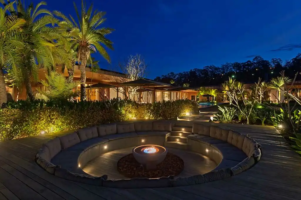 Fire pit sunken garden 1024x683