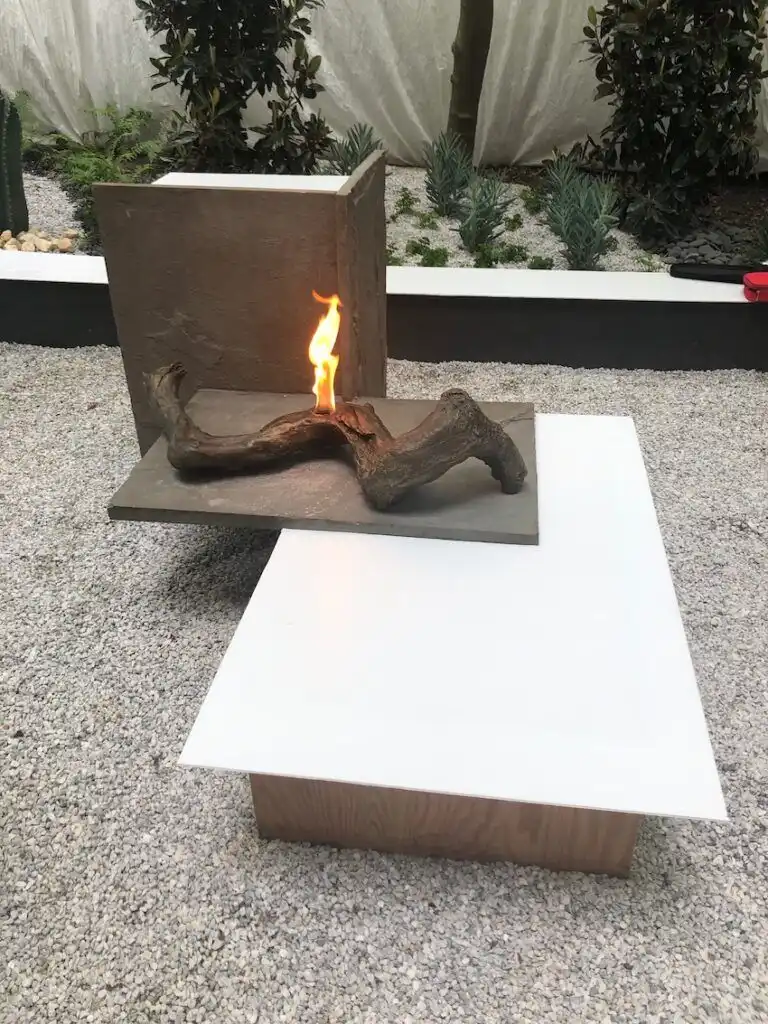 Fireplace decor accent