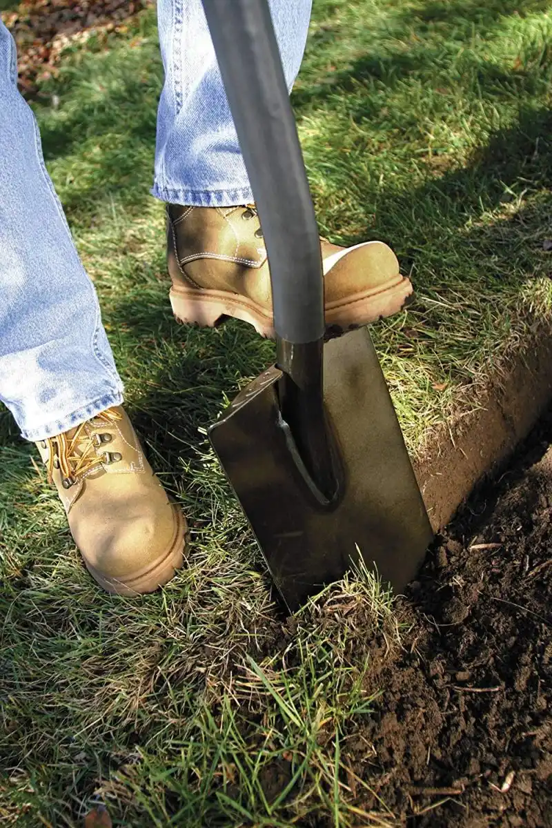 Fiskars 46 Inch Steel D handle Square Garden Spade