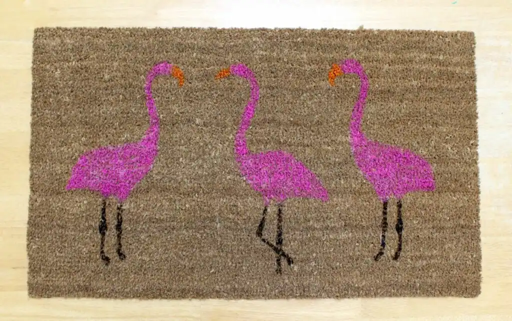 Flamingo Doormat