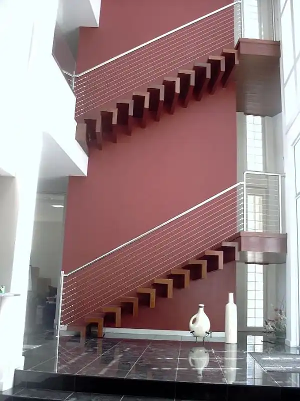 Floating treads 3 story