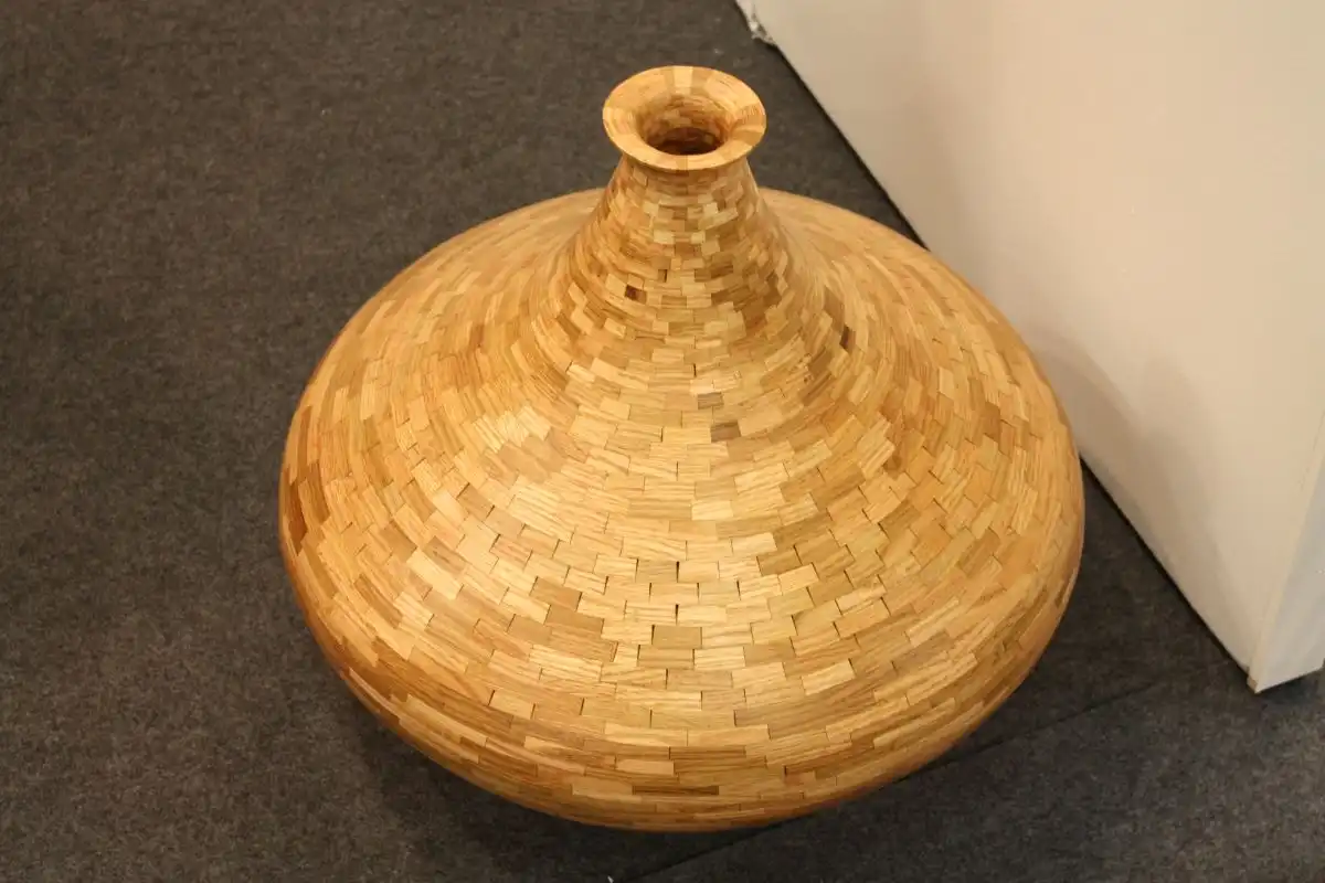 Floor Rattan vases