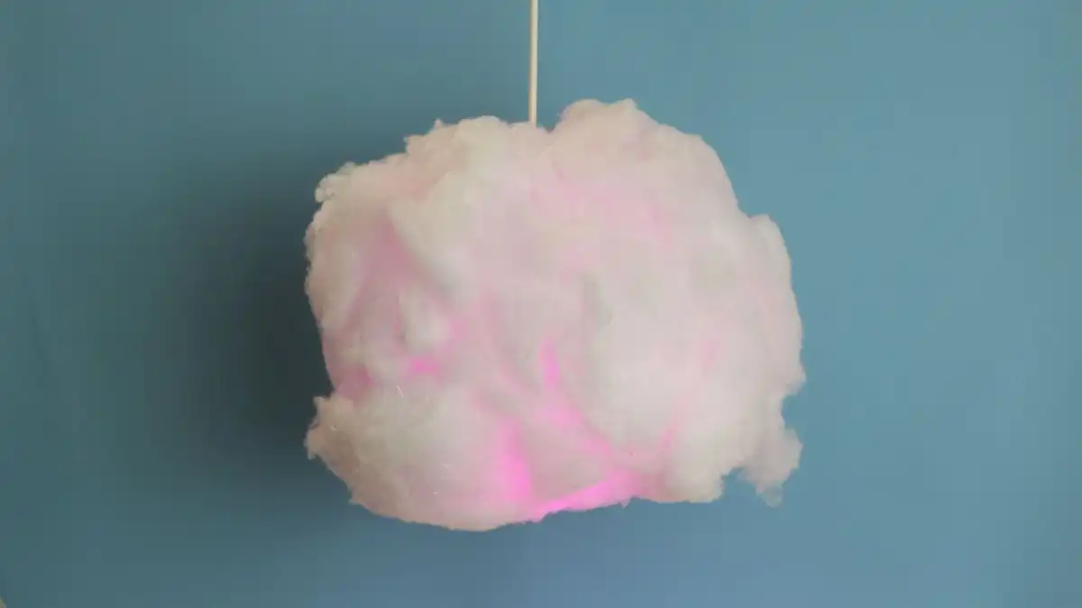 Fluffy Cloud Lamp For Kids Room