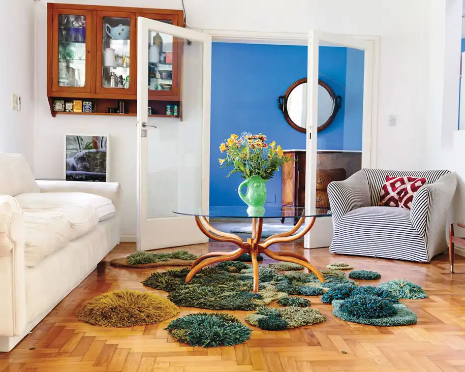 Forest carpet landscape design Dining-Living