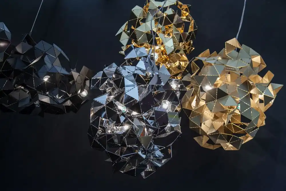 Fractal Geometric Chandelier Design