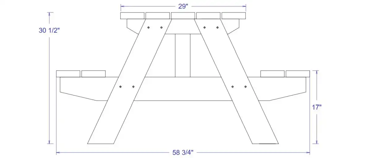 Free Picnic Table Plan