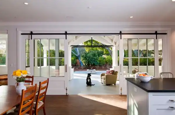 French barn doors for porch