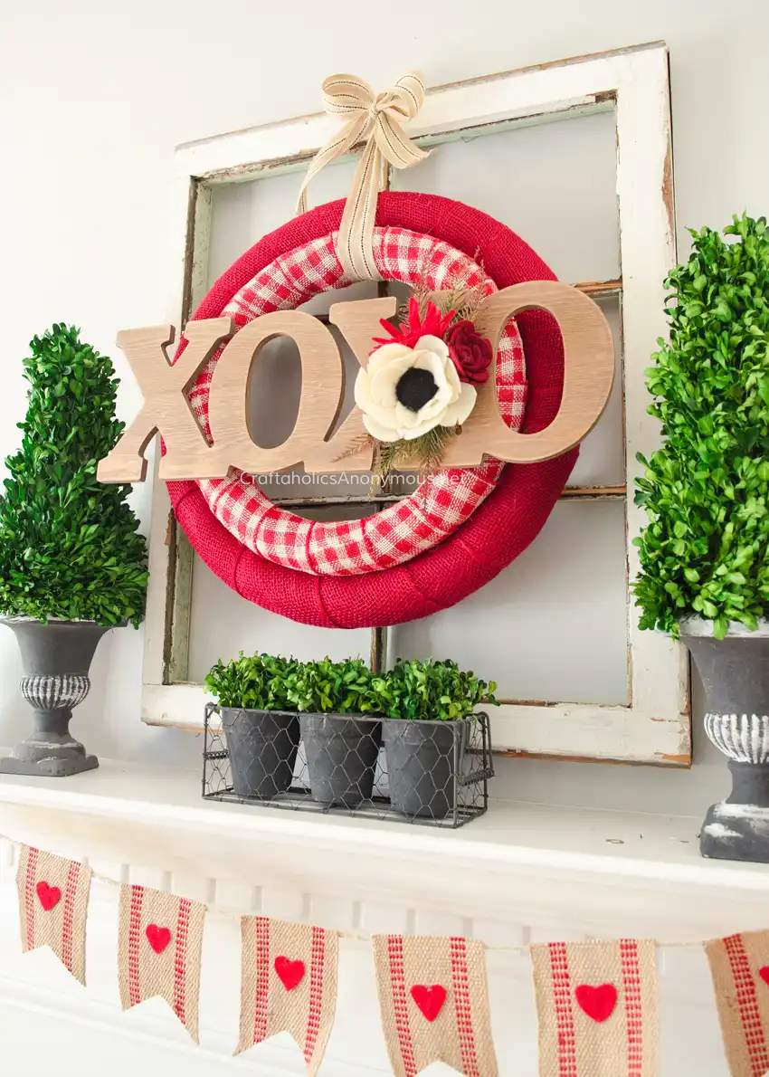 French decor for Valentines Day