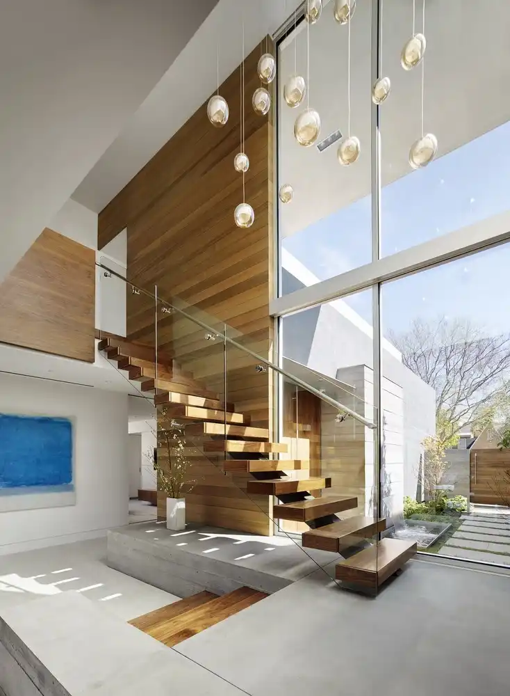 Fresh Take on Spanish Style Materials staircase